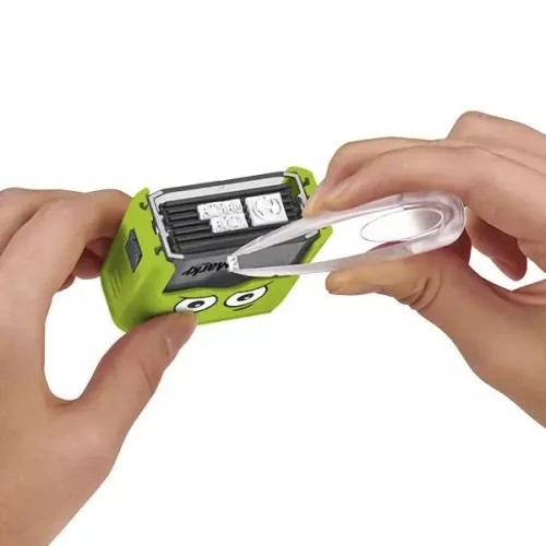 Textilbélyegző MARKY kirakós zöld