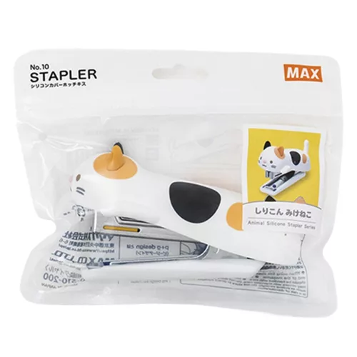 Tűzőgép MAX HD-10NX asztali 20 lap No.10 foltos cica