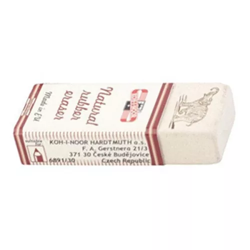 Radír KOH-I-NOOR 6891/30 natural elefántos papírtokos 57x21x11,5mm