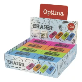 Radír OPTIMA neon 24 darabos
