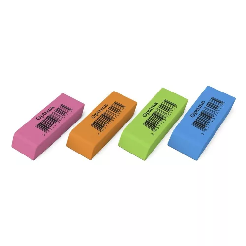 Radír OPTIMA neon 2db/bliszter