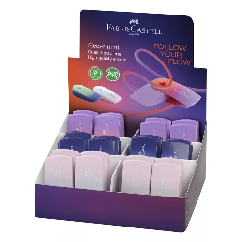 Radír FABER-CASTELL Flow Sleeve mini