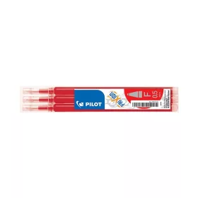   Tollbetét roller PILOT Frixion Clicker/Ball radírozható 0,25 mm piros 3 darabos