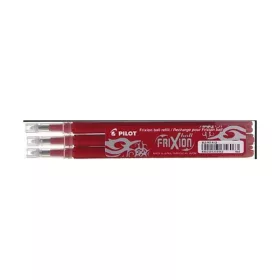   Tollbetét roller PILOT Frixion Clicker/Ball radírozható 0,35 mm piros 3 darabos