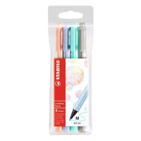 Filctoll STABILO PointMax PASTEL 4 darabos készlet