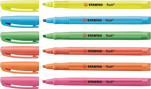 Szövegkiemelő STABILO Flash zöld
