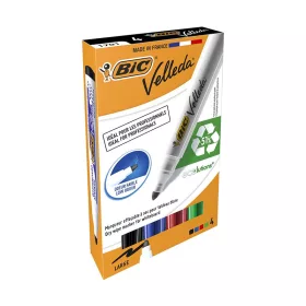 Táblamarker BIC Velleda 1701 kerek 4 darabos