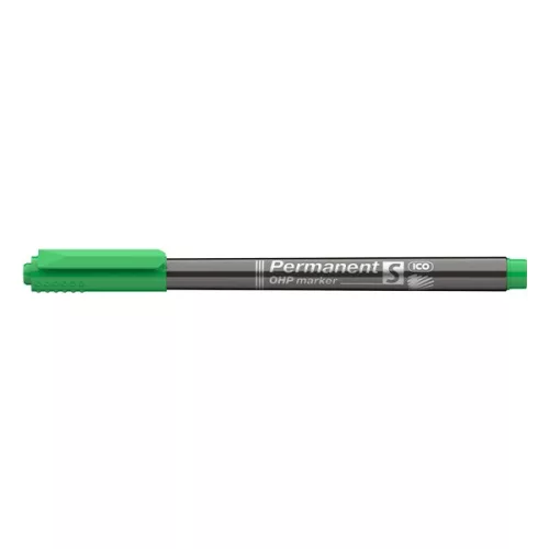 Alkoholos marker ICO OHP S zöld