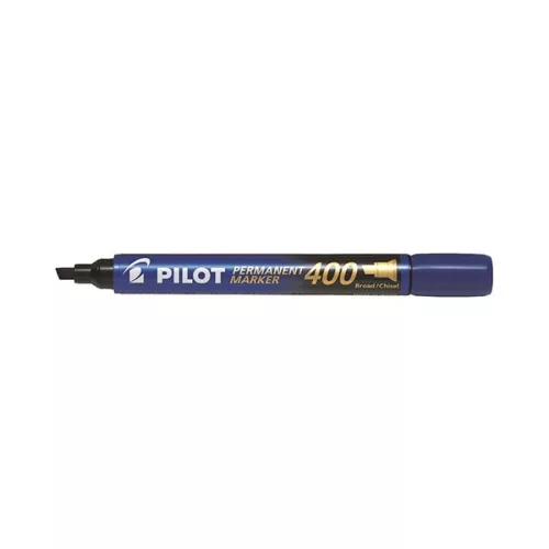 Alkoholos marker PILOT 400 vágott kék