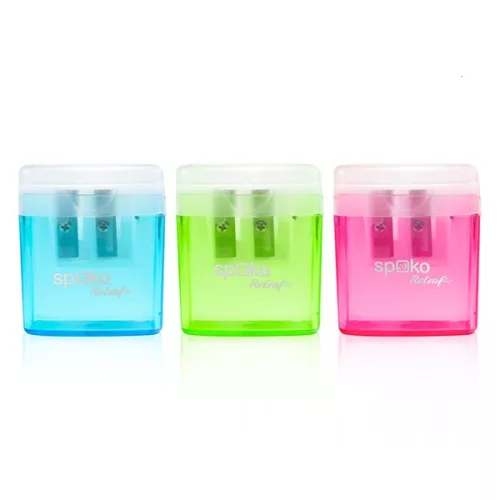 Hegyező SPOKO ReLeaf Boxy Duo SO385 2 lyukú tartályos vegyes színekben