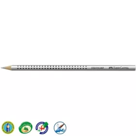   Színes ceruza FABER-CASTELL Grip 2001 háromszögletű ezüst