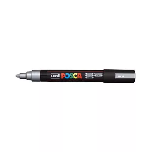 Filctoll UNI Posca PC-5M ezüst