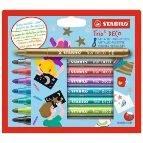 Filctoll STABILO Trio Deco 8 darabos készlet