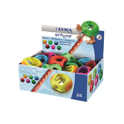 Hegyező LYRA Groove egylyukú