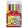 Filctoll FABER-CASTELL Grip neon/pasztell 10 darabos