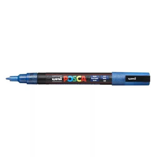 Filctoll UNI Posca PC-3M csillám színek 8 darabos készlet