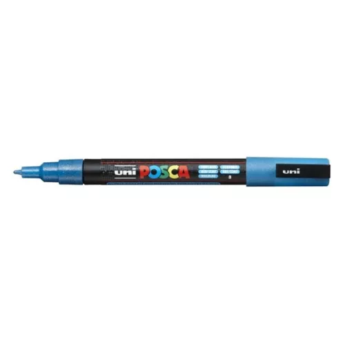 Filctoll UNI Posca PC-3M csillám színek 8 darabos készlet