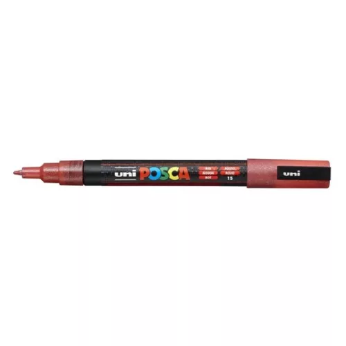 Filctoll UNI Posca PC-3M csillám színek 8 darabos készlet