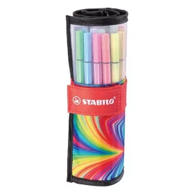   Filctoll STABILO Pen 68 Arty feltekerhető 25 darabos készlet