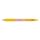 Zseléstoll ZEBRA Sarasa nyomógombos 0,5 mm sárga
