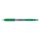 Zseléstoll ZEBRA Sarasa nyomógombos 0,5 mm sötétzöld