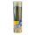 Grafitceruza ASTRA radíros fekete-sárga csíkos HB 36 db/henger