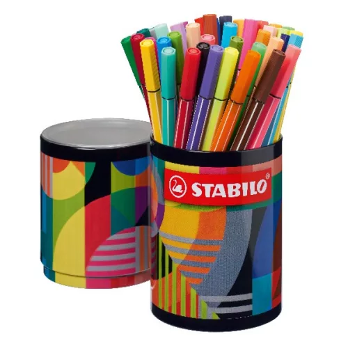 Filctoll STABILO Pen 68 Arty henger alakú 45 darabos készlet