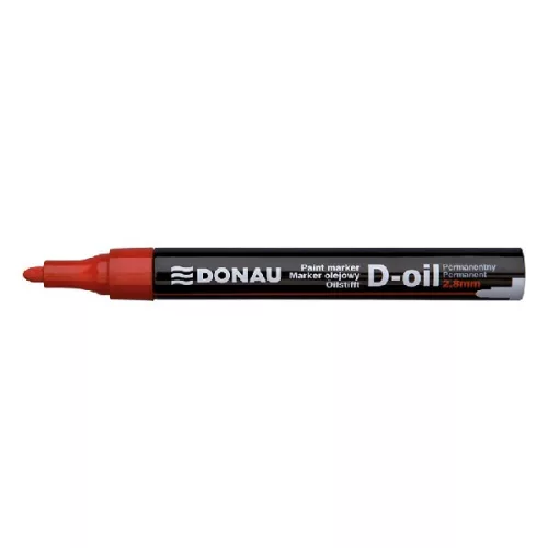 Lakkmarker DONAU D-oil 2,8 mm piros