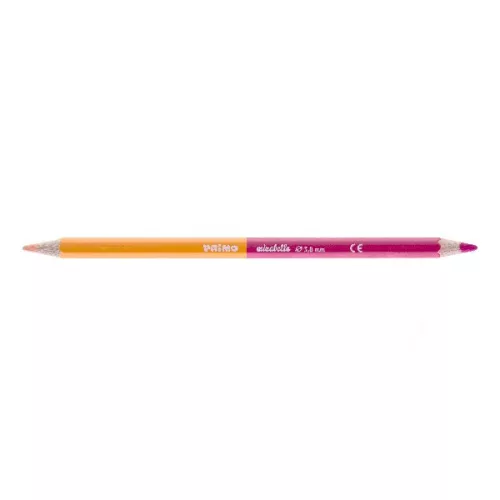 Színes ceruza PRIMO Minabella duo hatszögletű kétvégű 12 darabos 24 színű