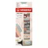 Szövegkiemelő készlet STABILO Boss Mini Naturevibes 6 darabos