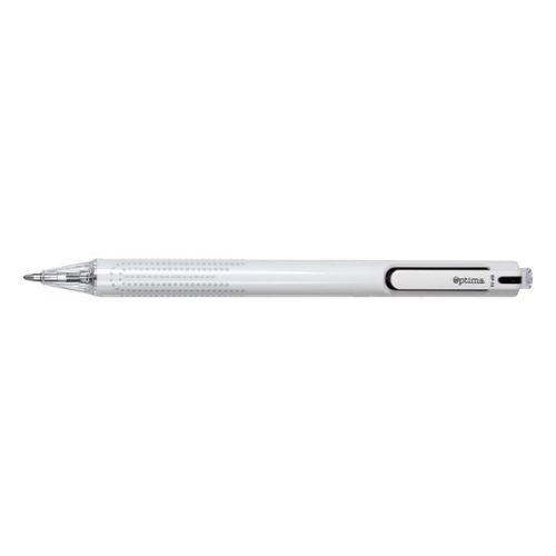 Golyóstoll OPTIMA nyomógombos Stella 1,0 mm fekete