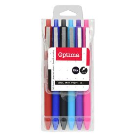 Zseléstoll készlet OPTIMA 461 vegyes színek 6 darabos