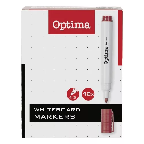 Táblamarker OPTIMA piros