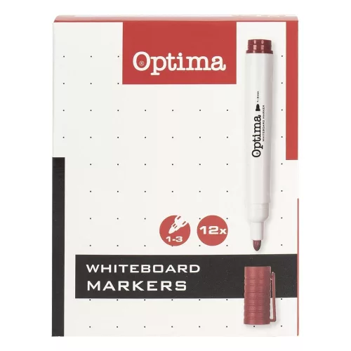 Táblamarker OPTIMA piros
