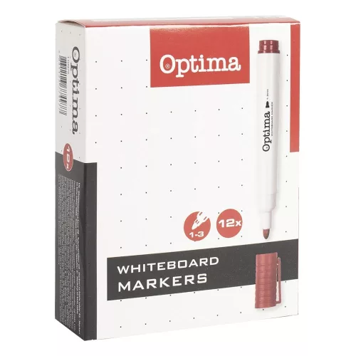 Táblamarker OPTIMA piros