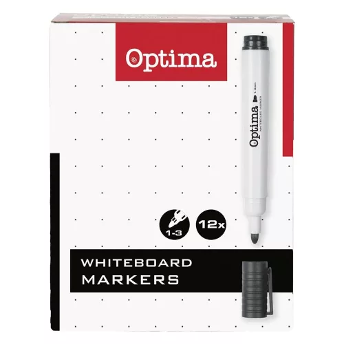Táblamarker OPTIMA fekete