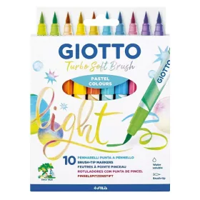  Ecsetfilc GIOTTO Turbo Soft akasztható pasztell 10 darabos készlet