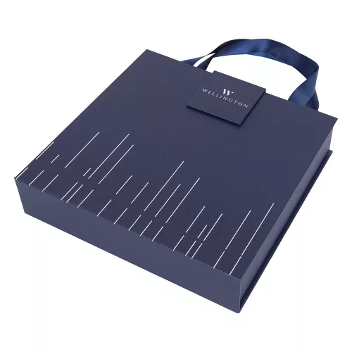 Golyóstoll WELLINGTON Oxford jegyzettömbbel díszdobozban kék