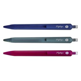   Zseléstoll SPOKO Mystique nyomógombos 0,5 mm kék írásszín vegyes színben