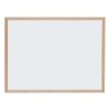 Fehértábla mágneses OPTIMA fakeret 90x120 cm