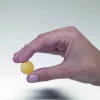 Táblamágnes MAUL 20mm sárga 10 darabos