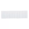 Táblamágnes MAUL 54x19mm fehér 10 darabos