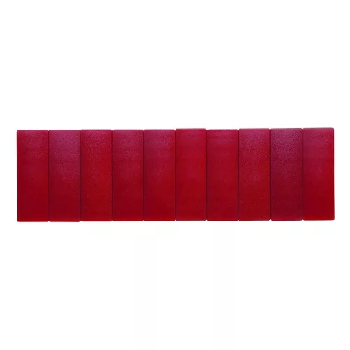 Táblamágnes MAUL 54x19mm piros 10 darabos