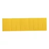 Táblamágnes MAUL 54x19mm sárga 10 darabos