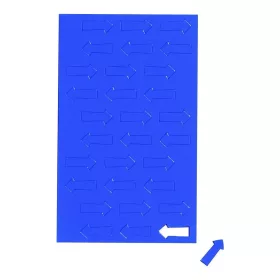 Táblamágnes MAUL nyíl kék 30 darabos