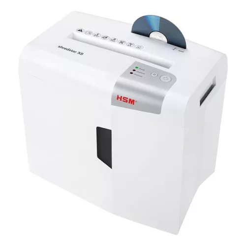 Iratmegsemmisítő HSM Shredstar X8 konfetti 8 lap