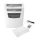 Iratmegsemmisítő LEITZ IQ Home Office konfetti P4 10 lap fehér