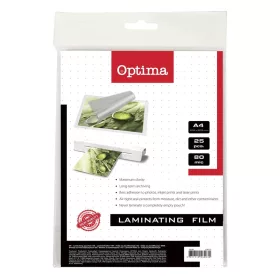 Lamináló fólia OPTIMA A/4 80 mikron fényes 25/csom