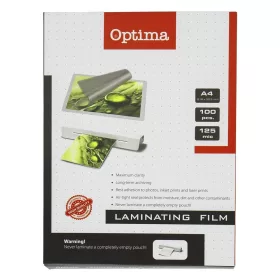 Lamináló fólia OPTIMA A/4 125 mikron fényes 100/csom
