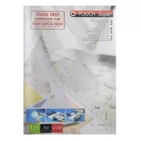   Lamináló fólia OPUS A/4 216x303mm 125 mikron fényes 100/dob